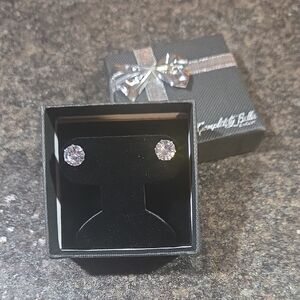 Completely Bella 1.25 CT. CZ Stud Earrings